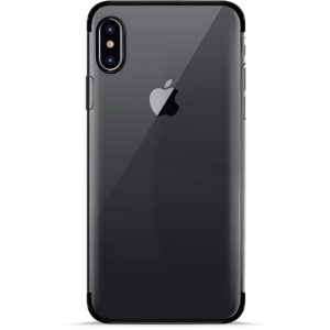 Puro Θήκη Verge για iPhone X - Διάφανο/Μαύρο