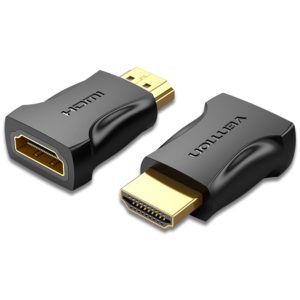 VENTION HDMI Male to Female Adapter Black (AIMB0).