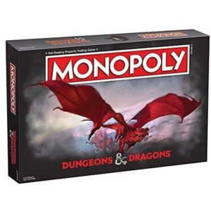 Winning Moves: Monopoly - Dungeons Dragons Board Game (WM02022-EN1).( 3 άτοκες δόσεις.)