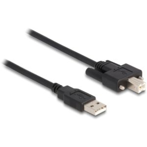 DELOCK καλώδιο USB σε USB Type B 87215, 3m, μαύρο 87215.