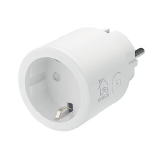 Deltaco smart home switch, WiFi .4GHz, 1xCEE 7/3, 10A, 
timer, 220-240 SH-P01.