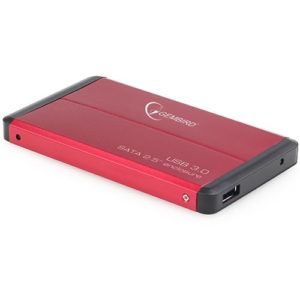 GEMBIRD USB 3.0 2.5'' ENCLOSURE RED EE2-U3S-2-R