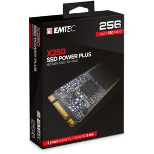 Emtec SSD M2 Sata X250 256GB Internal. ECSSD256GX250.