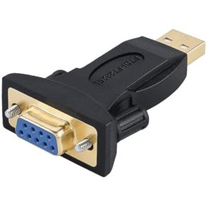 POWERTECH αντάπτορας USB 2.0 σε RS232 CAB-U152, PL2303TA, μαύρος CAB-U152.