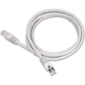 CABLEPXERT PATCH CORD CAT 5E MOLDED STRAIN RELIEF GREY 5M PP12-5M