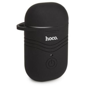 Θήκη Hoco Liquid Silicone Rubber για Wireless Mono Headset Hoco E39 Admire Sound και άλλα Wirelees Ακουστικά Μαύρο.