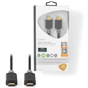 NEDIS CVBW34050AT30 Premium High Speed HDMI Cable with Ethernet HDMI Connector-H NEDIS.