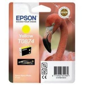 Ink Epson T8744 C13T08744020 Yellow. C13T08744010.