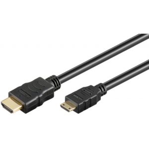GOOBAY καλώδιο HDMI σε HDMI Mini με Ethernet 31931, 4K 3D, 30AWG, 1.5m 31931.