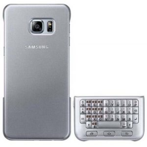 Θήκη Faceplate Samsung Keyboard Cover EF-CG928USEGWW για SM-G928F Galaxy S6 Edge+ Ασημί.