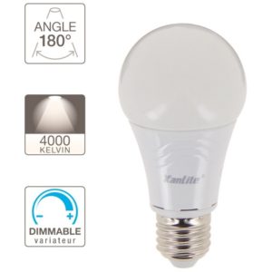 XANLITE ΛΑΜΠΤΗΡΑΣ LED A60 9W 4000Κ 806LM DIMMABLE.
