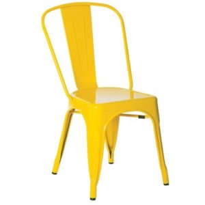 RELIX Καρέκλα-Pro, Μέταλλο Βαφή Κίτρινο 45x51x85cm Ε5191,9.( 3 άτοκες δόσεις.)
