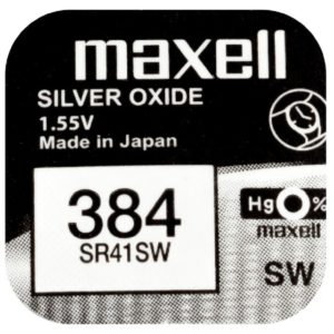Buttoncell Maxell 384-392 SR41SW-SR41W Τεμ. 1.