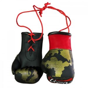 Mini Boxing Gloves Olympus 10cm Lace Pair