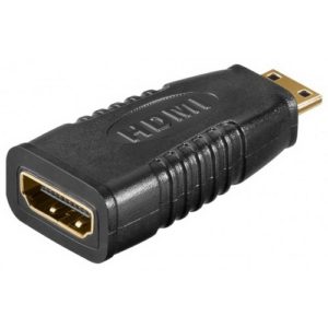 Adapter HDMI (C) Mini αρσενικό σε HDMI (A) θηλυκό.