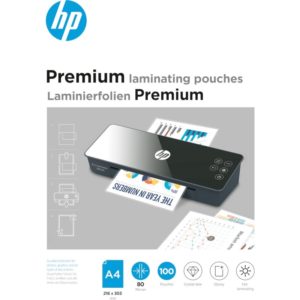 HP 9123 Premium φύλλα πλαστικοποίησης για Α4 – 80 microns – 100 τμχ.