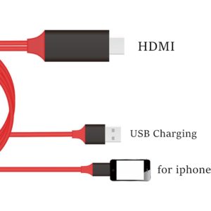 PS-A3033 Lightning to HDMI Cable, 1080P, 2mtr.