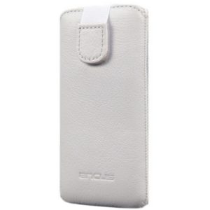 Θήκη Protect Ancus για Mate 7 / iPhone 6 Plus/6S Plus Old Leather Λευκή.