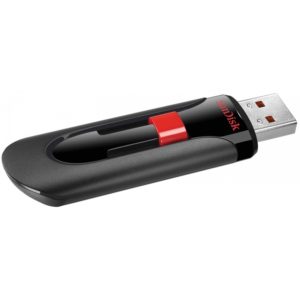 SanDisk Cruzer Glide 128GB USB 2.0 (SDCZ60-128G-B35) (SANSDCZ60-128G-B35).