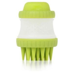 Βούρτσα σιλικόνης καθαρισμού για κατοικίδια - Scrub Buster - 657521 - Green