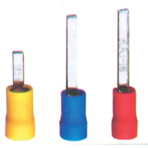 Ακροδέκτης μύτης, κόκκινος, για καλώδιο 0,25-1,5mm2 (40 τεμ.) (70472).