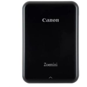 Canon Zoemini PV123 Mini Photo Printer Black with 20Sheets 2x3'' & 10Sheets Circle (3204C062AB) (CANZOEMPV123B).( 3 άτοκες δόσεις.)