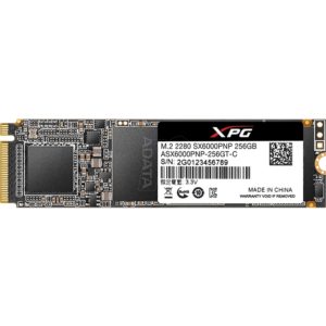ADATA SSD 256GB XPG SX6000 Pro PCIe Gen3x4 M.2 2280 (ASX6000PNP-256GT-C) (ADTASX6000PNP-256GT-C)( 3 άτοκες δόσεις.)
