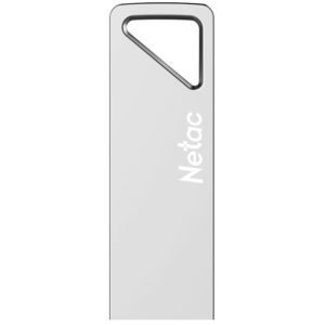 NETAC USB Flash Drive U326, 64GB, USB 2.0, ασημί NT03U326N-064G-20PN.