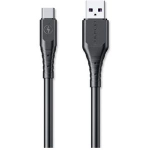 Charging Cable WK TYPE-C Wargod Black 1m WDC-152 6A