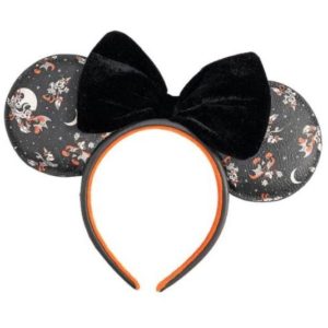 Loungefly: Disney - Mickey Minnie Halloween Vamp Witch AOP Headband (WDHB0077).