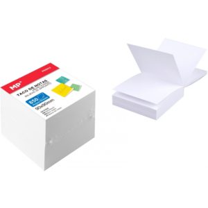 MP χαρτάκια σημειώσεων PN802, 90 x 90mm, 850τμχ, λευκά PN802.