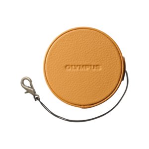 Olympus LC-60.5GL LBR Genuine Leather Lens Cover (60.5 mm) - light brown.( 3 άτοκες δόσεις.)