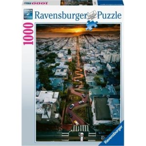 Ravensburger Puzzle: Lombard Street, San Francisco (1000pcs) (16732).
