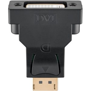GOOBAY αντάπτορας DisplayPort σε DVI-D 1.1 51720, gold-plated, μαύρος 51720.