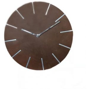 Ρολόι τοίχου minima από ξύλο Ø30εκ.