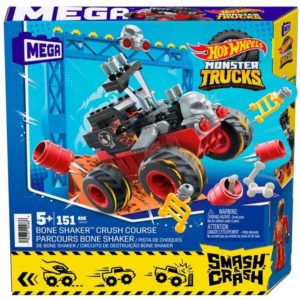 Mattel Mega Hot Wheels: Monster Trucks - Bone Shaker Crash Course (HKF87).