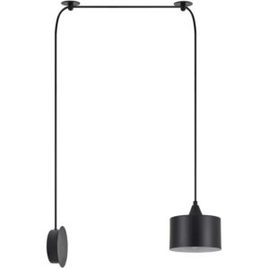 Home Lighting SE21-BL-B10-BL1W ADEPT PENDANT Black Metal Shade Lamp+ 77-9035( 3 άτοκες δόσεις.)