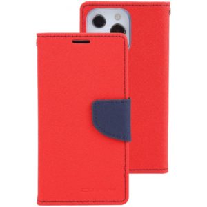 Θήκη Book Goospery Fancy Diary για Apple iPhone 13 Pro Max Κόκκινο - Μπλε.