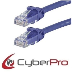 CYBERPRO UTP Cable Cat6 blue 5m