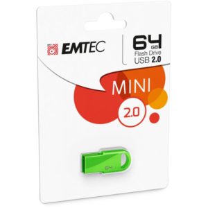Emtec USB2.0 D250 64GB Green. ECMMD64GD252.