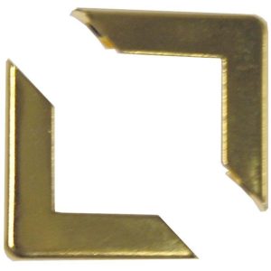 Γωνίες χρυσές μεταλλικές 22x22x3.5χιλ.(100τεμ).