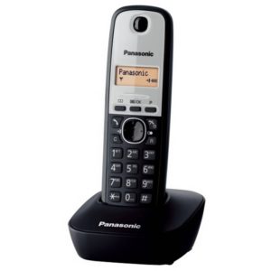 Ασύρματο Ψηφιακό Τηλέφωνο Panasonic KX-TG1611GRG Μαύρο-Ασημί.