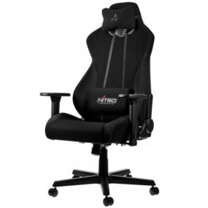 Nitro Concepts S300 Gaming Chair - Quality Fabric & Cold Foam - Stealth Black.( 3 άτοκες δόσεις.)