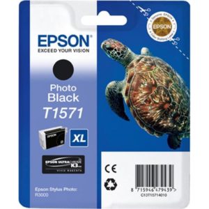 Epson Μελάνι Inkjet T1571 XL Photo Black (T15714010) (EPST157140).( 3 άτοκες δόσεις.)