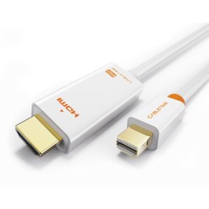 CABLETIME καλώδιο Mini DisplayPort σε HDMI AV588, 1080p, 1.8m, λευκό 5210131038727.