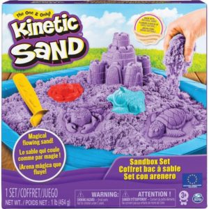 Spin Master Kinetic Sand - Purple Sandbox Set (20106638).