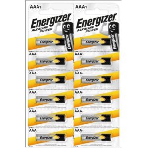 Energizer Power Αλκαλική AAA Γραβάτα (12τμχ).