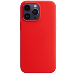 Θηκη Liquid Silicone για Apple iPhone 14 Pro Κοκκινη. (0009096545)