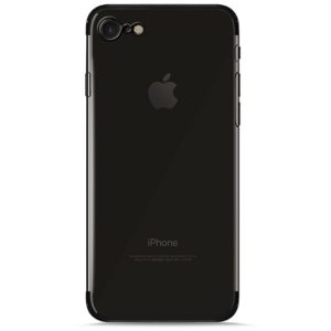 Puro Θήκη Verge για iPhone 7/8- Διάφανο/Μαύρο