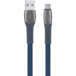 RIVACASE PS6100 BL12 Micro USB cable 1.2m Μπλε PS6100BL12